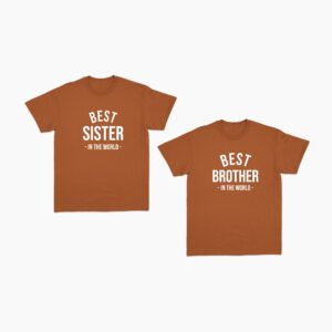 Kaos Best Brother & Sister